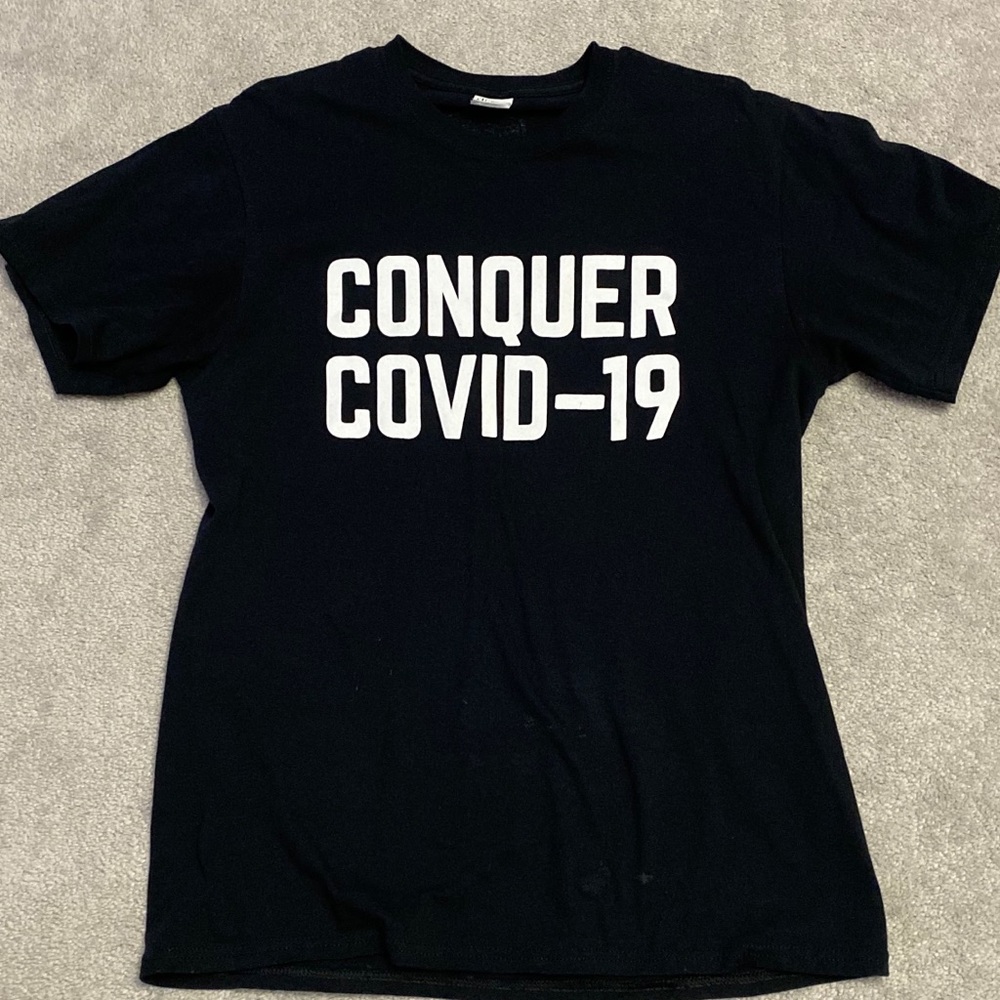 Authentic Conquer Covid-19 Shirt